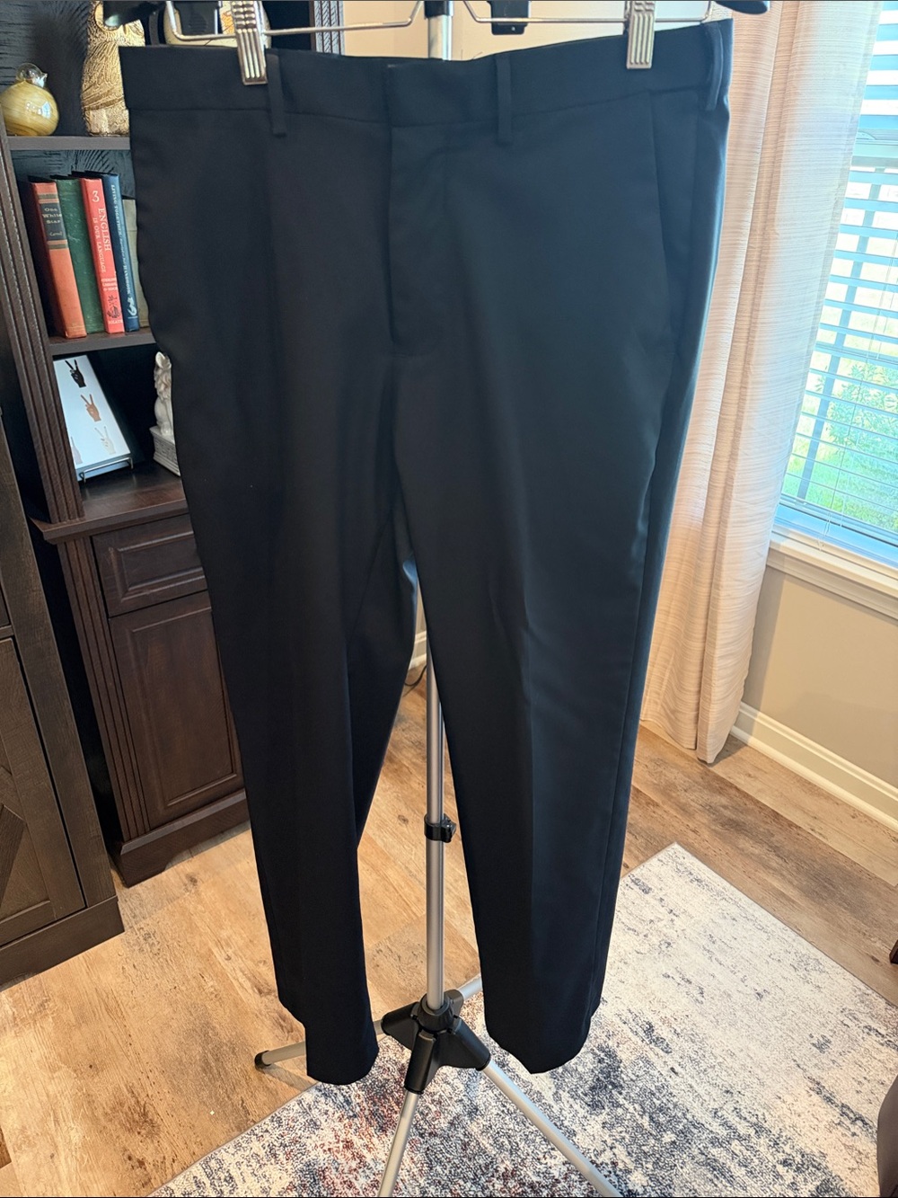 Haggar Men's Blue Straight fit 32x30